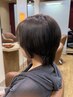 【艶髪ケア】カット＋全体カラー＋ファルジュア トリートメント