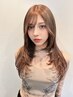 【ロング料金なし】カラー+カット+艶トリートメント 9980円