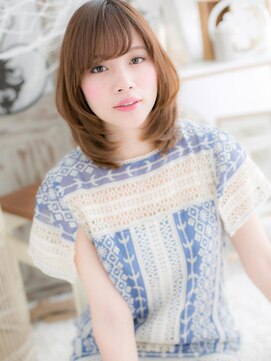 モッズヘア 越谷(mod's hair) ふんわりレイヤー♪スイートミディa