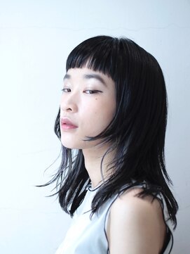 ココ 原宿(KOKO) #大人ガーリー#ダークアッシュ#ミディアムレイヤーカット