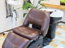 リバティ(Liberty)の雰囲気（シャンプー台はフルフラットなので、負担なくできます。）
