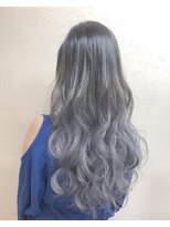 ヴィダ クリエイティブ ヘアーサロン(Vida creative hair salon) ブルーシルバーグラデーション