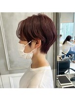 ガリカ(Gallica kinshicho)&nbsp;エアリーショート&ラベンダーグレージュ 小顔シルエットshort ☆