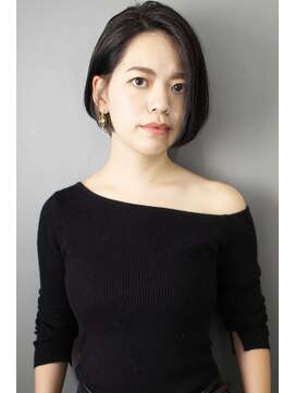 ラウンジ モリオ イケブクロ(Lounge MORIO Ikebukuro) 【morio池袋】耳掛けサイドパートショートボブ