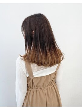 アライブ キチジョウジ(ALIVE Kichijoji) 【ALIVE吉祥寺】グラデーションカラー＊ブラウンベージュ