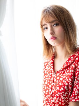 美容室 グローブ 船橋店(globe) ナチュラルストレートロブ[船橋/船橋駅]