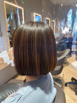 レイ 柏たなか店(Ray) ボブ×白髪ぼかしハイライト