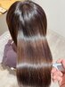 【5月限定】　純度100％髪質改善トリートメント　+　カット+カラー　　