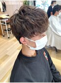 無造作パーマ