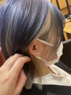 フレンズ 山鼻店(friend's) ブリーチセクションカラー