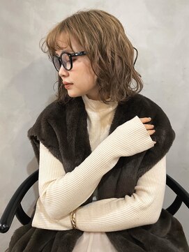 テテコケット(tete coquette) ニュアンスカラー　ボブ　ベージュ