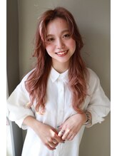 《stylist 吉嶺朱音》#抜け感#くびれ#韓国ヘア#ナチュラル#ヘアセット