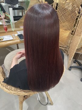 ココルアナ(coco luana) ボルドーカラー/韓国風/髪質改善/学割