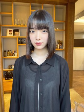 メゾン ノエラ(Maison Noella) 【田中】髪質改善ストレート×ボブ