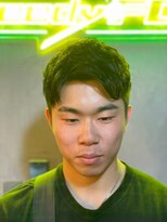 グリーディーフォックス 三軒茶屋(GreedyFOX)&nbsp;波巻き/マッシュパーマ/ウルフ/ハイライト<理容室>三軒茶屋