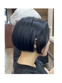 ブルーブラックボブ