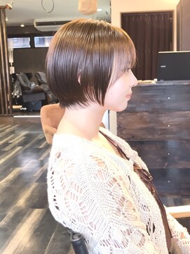 ヘアスペース クレール(hair space clair) 【clair 清水恭平】20代30代40代 大人ナチュラル 横顔美人