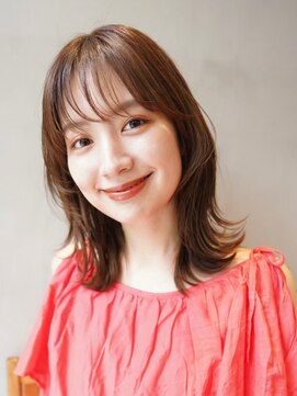 ニコ トウキョウ 渋谷(nico TOKYO) ミディアムレイヤーカット/ウルフ/10代20代