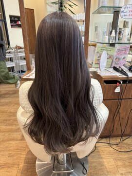 ジップ 浜田店(zip) グレージュハイライト × 20代オシャレガール