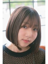 アモンド(Amonde) 切りっぱなしボブ