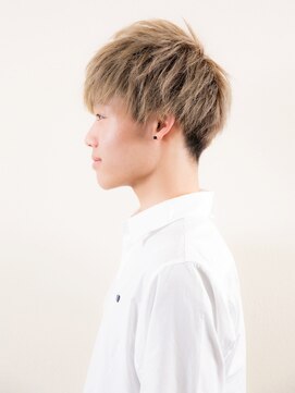 エクファフォーメン(EX-FA FOR MEN) カルマパーマ/ベリーショート/ダークアッシュ/ニュアンスパーマ