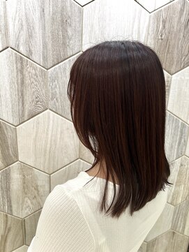 ビューティドレッセヤマノ 池袋パルコ(Beauty Dresse YAMANO) 【ミディアム】【伸ばしかけ】【トリートメント】【艶カラー】