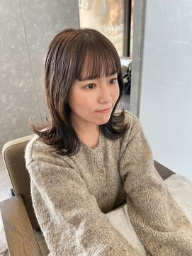 アムアム(amu_amu) 透明感抜群外国人風カラー★カット＋イルミナカラー＋うる艶TR