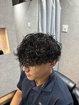 アントレース 池袋店(UNTRACE) 波巻きパーマ【メンズ/バーバー/理容室/シェービング/フェード】