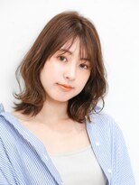 ニューヨークニューヨーク 阪急西宮北口店(NYNY) ★くびレイヤーエモージュ前髪マチルダボブグレーベージュ