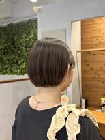 ジールサロン つくば本店&nbsp;マッシュショートボブ/10代20代30代