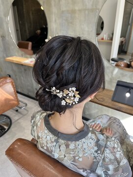 ノエル ヘアー アトリエ(Noele hair atelier) ニュアンスシニヨン