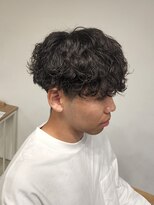 ニアウ 伊勢崎連取店(Niau)&nbsp;刈り上げマッシュ波巻きツイストスパイラルパーマ