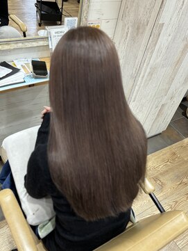 スカイ(SKY) 透明感カラー/髪質改善/縮毛矯正/レイヤーカット/ダブルカラー