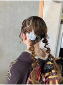 2025成人式 ヘアセット