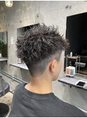 刈り上げと強めのツイストで夏仕様！ジェットハードツイスト！！