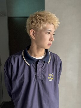 ソル 栄矢場町(SOL) ホワイトベージュ/ホワイトブロンド/メンズハイトーン