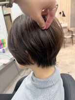 アルメリア 池袋(Arumeria)&nbsp;大人ショートボブ丸みショートカットマッシュショート前髪あり