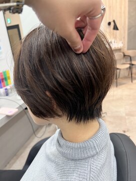 アルメリア 池袋(Arumeria) 大人ショートボブ丸みショートカットマッシュショート前髪あり