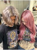 12795韓国ニュアンスカラーブリーチデザインレイヤーハイトーン