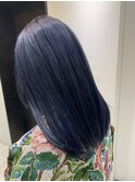 ケアブリーチ　ネイビーカラー