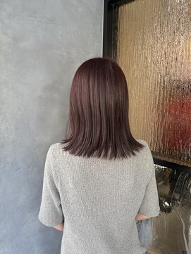 ネオリーブ ジューク 日吉店(Neolive JuQ) 日吉/綱島 チェリーブラウンミニウルフデジタルパーマ