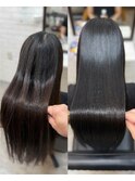 手触りや広がり改善にsinsストレート