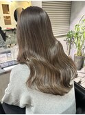 ブリーチなしダブルカラー/韓国/顔まわり/レイヤー/東久留米
