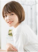 綾瀬/髪質改善/エアタッチバレイヤージュ☆小顔マッシュボブb
