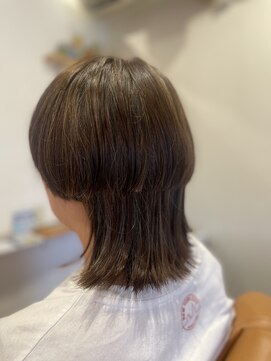 スノウ(snow) くらげスタイルな白髪染め