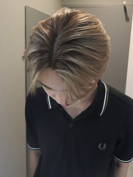 メンズペレ 渋谷(MEN'S PELE) MEN’S HAIR/ブルーブラック/フェザーパーマ/渋谷
