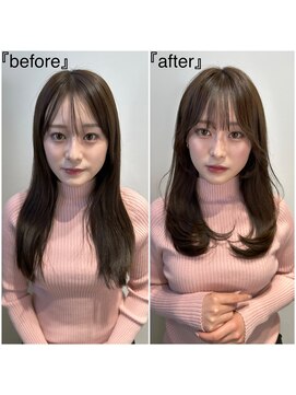 エトワ 新宿(ETOWA) ２０代３０代４０代◎髪質改善韓国似合わせ小顔カット