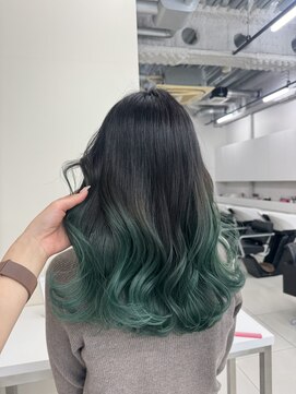 アライブ ハラジュク(ALIVE harajuku) 【ALIVE yu-ki ブリーチ ダブルカラー グラデーションカラー】