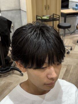 【ニュアンスシースルー】【曲がる縮毛矯正】T