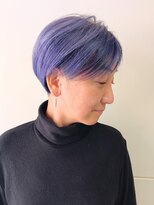 エンクス 天王町店(enx)&nbsp;着物ヘア/ダークアッシュ/ミディアムレイヤーカット/天王町HA129